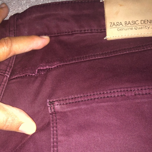 Zara basic denim jeans size 10 - Picture 8 of 8